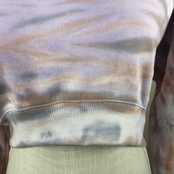 Aeropostale Tie Dye Cropped Sweatshirt - Picture 4 of 7